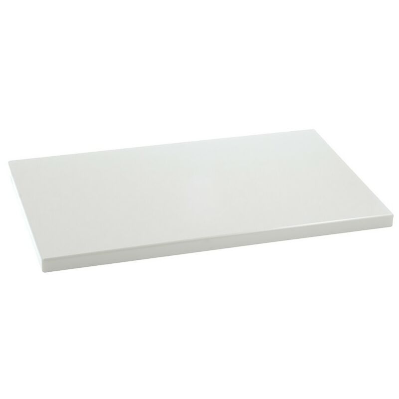 metaltex - table professionnelle cuisine 50x30x2 couleur blanc. polyéthylène