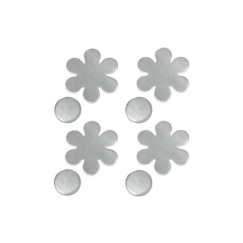 Metaltex - magnétiques pour nappe - 4 pièces, argent - modèle aléatoire 254518