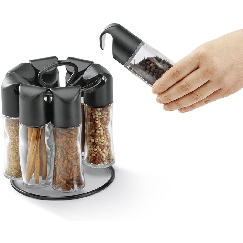 Gewürzkarussell Spice 8 Glas 15x16x14,5cm