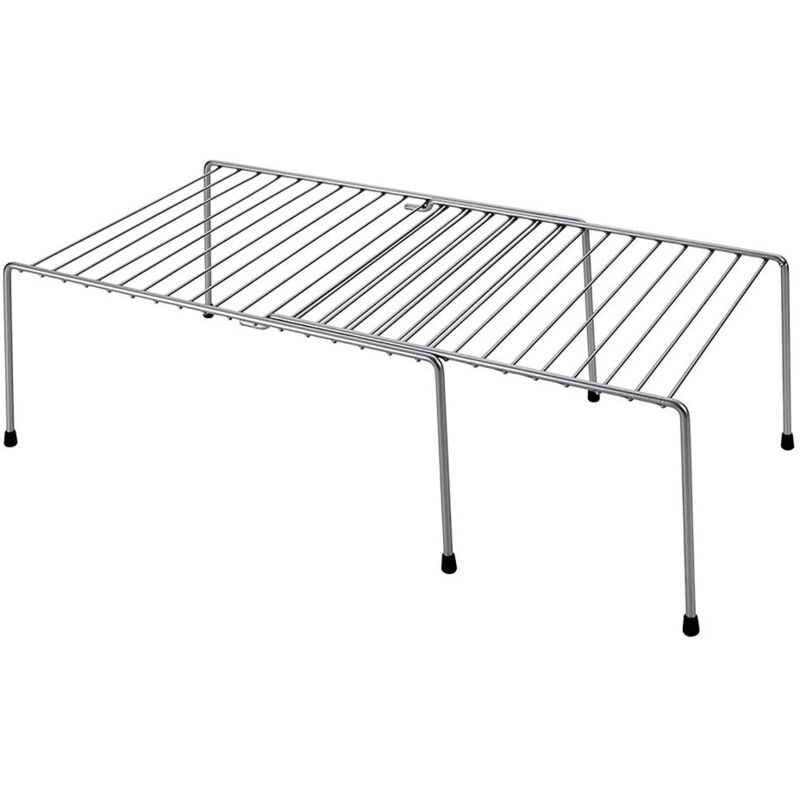 Étagère extensible Metaltex 24x15x33/57 cm Argent