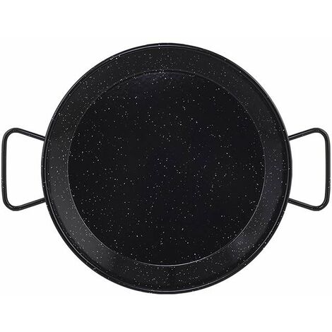 Metaltex - Padella in acciaio smaltato 3 porzioni 28 cm