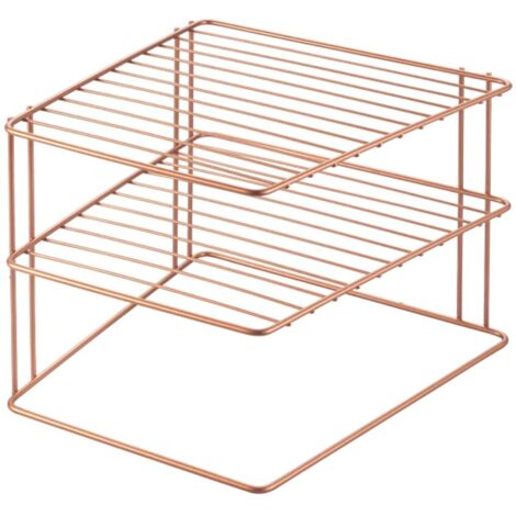 Metaltex Palio Copper - Mensola angolare a 3 piani - (362402)