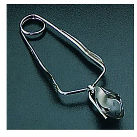 Metaltex Pinzas para caracoles cromadas 16 cm lote de 2