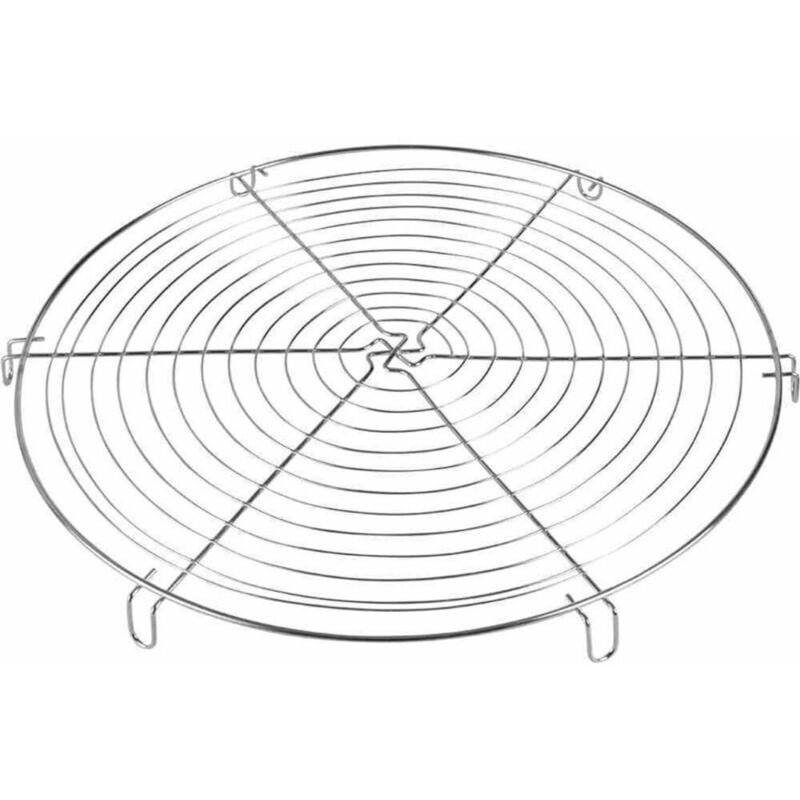 Support à gâteaux rond Metaltex Dolceforno 32 cm en fer blanc de luxe