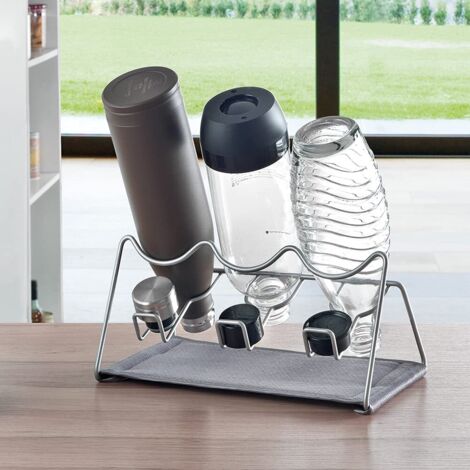 Metaltex Sodatex 3 - Scolabottiglie con tappettino - (323003)