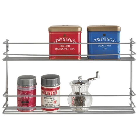 Toiatot Organiseur Porte Armoire Cuisine Adhésif – Étagère Murale Rangement Pour Aluminium, Film, Sachets & Petits Objets
