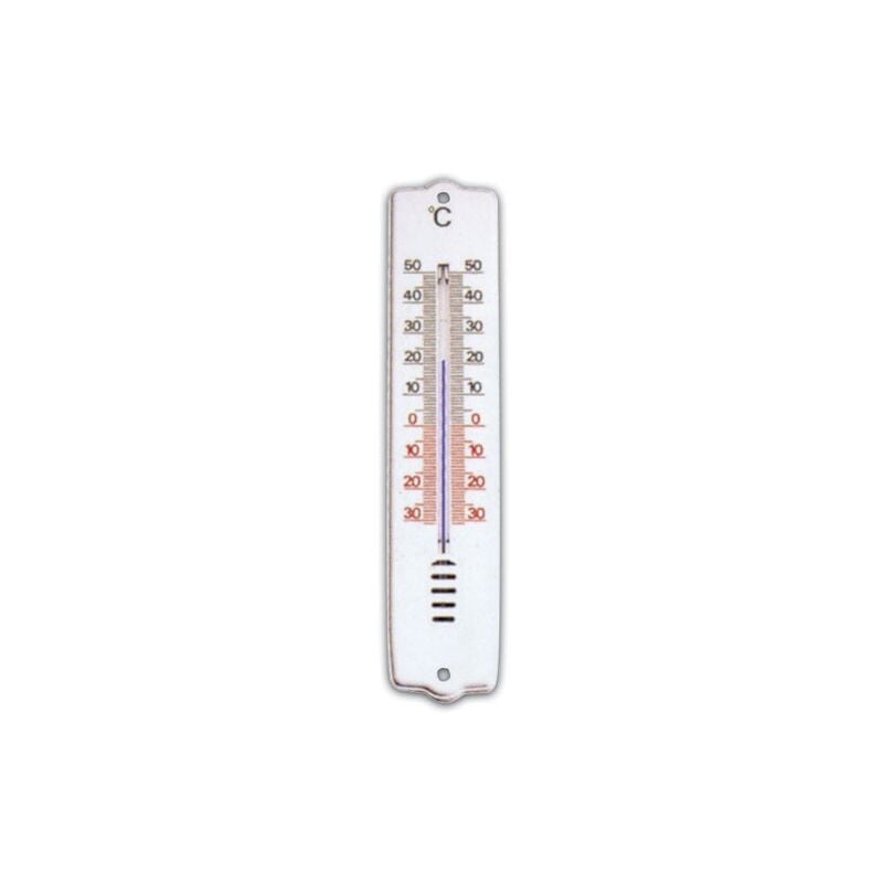 Thermomètre en plastique ABS - 20.5 cm - blanc - Metaltex