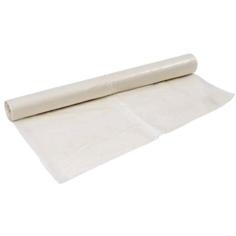 Metaltop – Film de protection polyane 3 x 25 m – Épaisseur 40 microns – Protection surfaces peinture et rénovation – Compatible tous types de surfaces