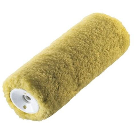 Metaltop – Manchon pour rouleau poils longs 180 mm – Pour surfaces irrégulières béton et ciment – Excellent pouvoir couvrant – Montage à clip