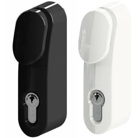 Metalux – Bouton de manœuvre extérieur pour serrure anti-panique – Zamak noir – Compatible portes aluminium, acier, bois, PVC – Sécurité renforcée
