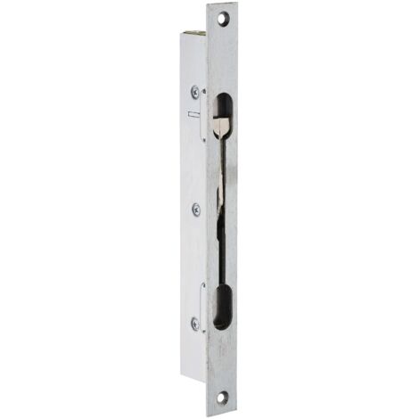 Metalux – Serrure à encastrer 2 points à levier coffre 32 30 axe 22,5mm – Têtière inox plate – Coffre traité anti-corrosion – Sécurité renforcée - F132305000