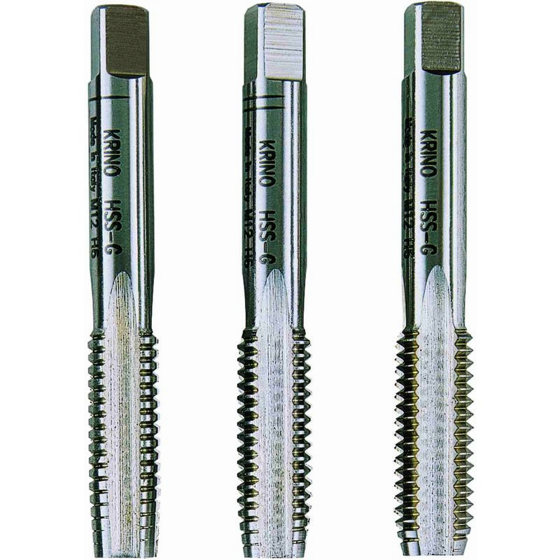 Image of Mw Tools - Metrische Gewindebohrer, M12x175, 3 Stück Metallarbeiten 7484312175
