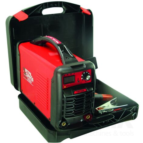 METALWORKS 829010220 SOLDADORA INVERTER TEC 220 + MALETA + ACCESORIOS