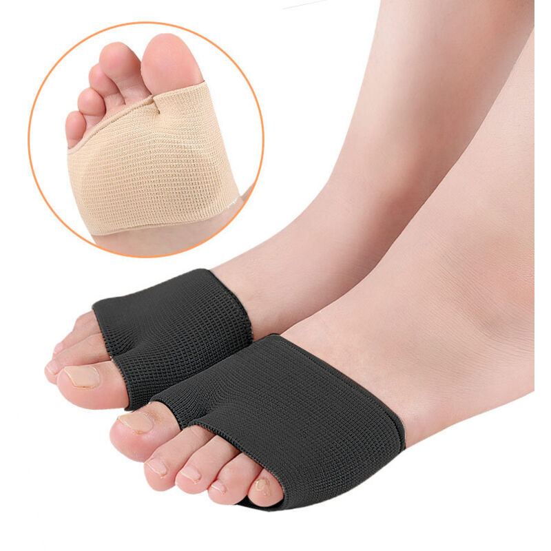 Métatarsiens Coussinets Manchon, Métatarsien Coussinets, Coussinets Avant-Pied avec Coussinets de Gel Sem, Demi-Chaussette pour Soulager les