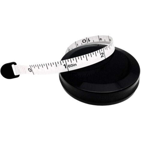 Meter 150 cm (60 Zoll) langes Band zur Messung von Körper- und Taillenumfang, zur Stoffherstellung.