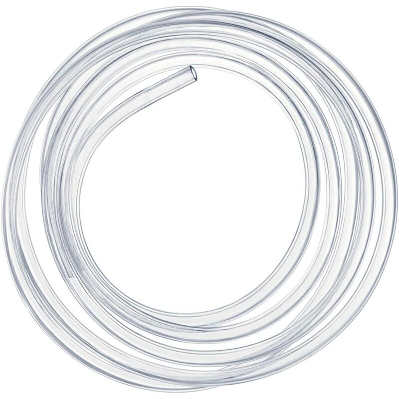 Image of Meter langer, transparenter Druckschlauch, 10 x 12 mm flexibles PVC-Rohr
