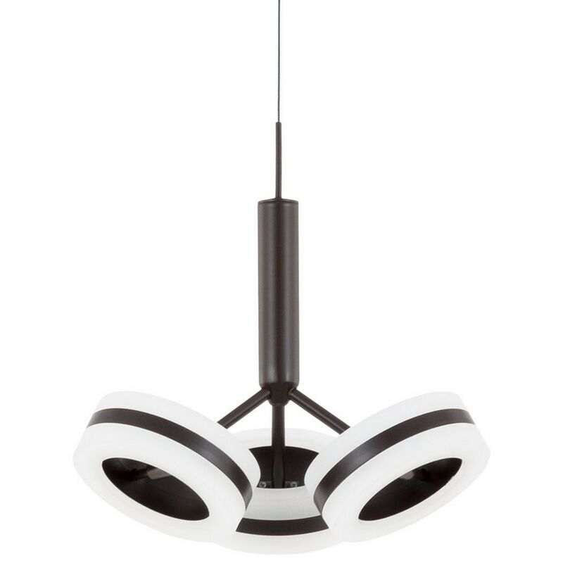 Italux - Metis - Modern led Hanging Pendant Bronze, Warm White 3000K 1150lm