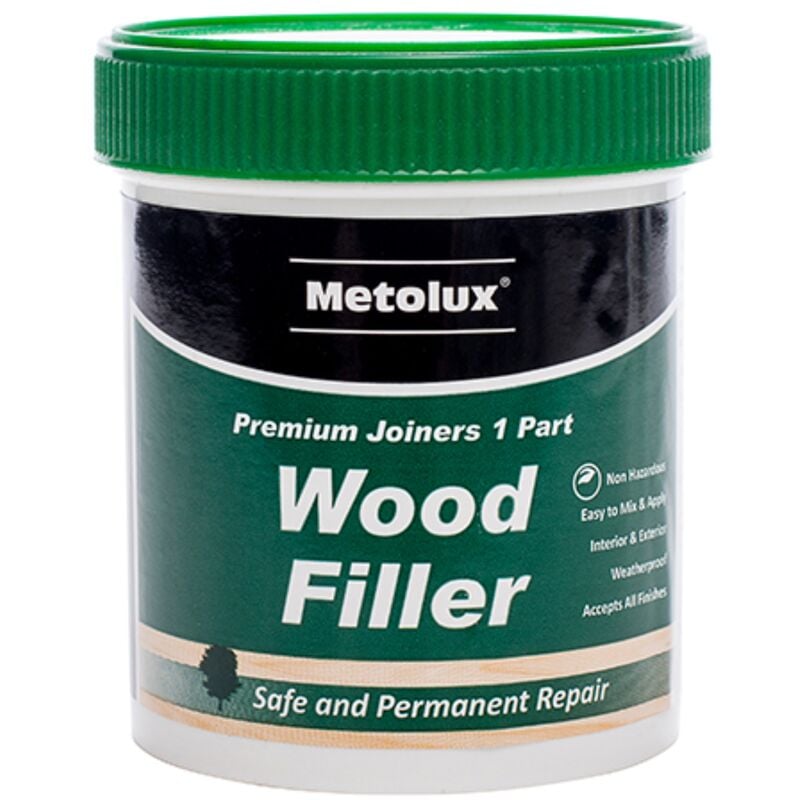 Metolux - 1 Part Wood Filler Dark 250ml Tin