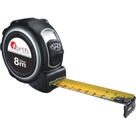 Mètre a ruban plastique 3m x 16mm FORTIS