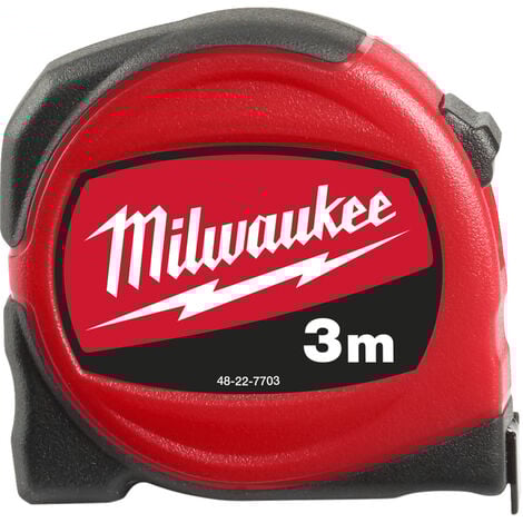 MESURE À RUBAN MILWAUKEE SLIM 3M 16MM - 48227703 - -