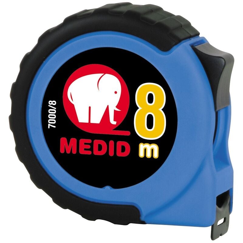 Medid - Mètre à ruban soft 8 m x 25 mm 7000/8