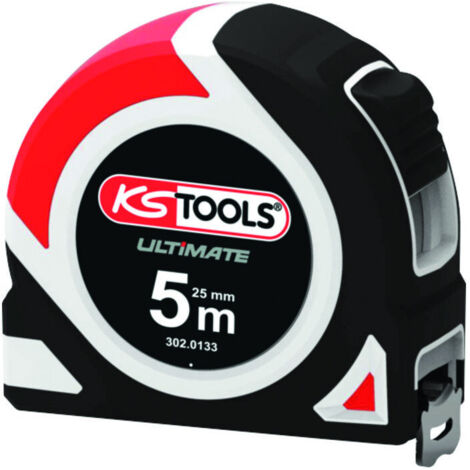Mètre bi-matière 5 mêtres x25mm - KS TOOLS