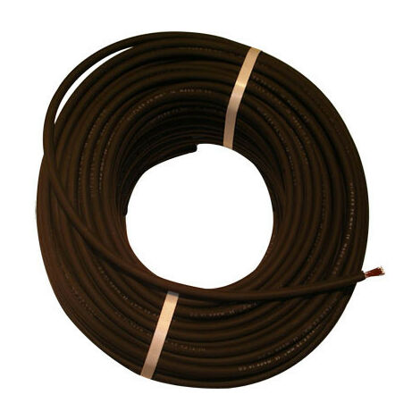Cablette cuivre nu - Tresse de cuivre nue de 25mm² - Couronne 5m