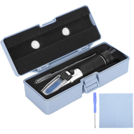 Mètre de concentration de sucre portable Brix 0‑32% Densitomètre RHB‑32D