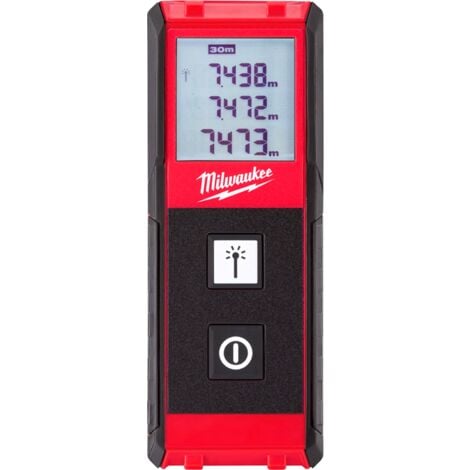 Mètre laser 30M portable avec écran LCD - Outil de précision, mesure laser MILWAUKEE