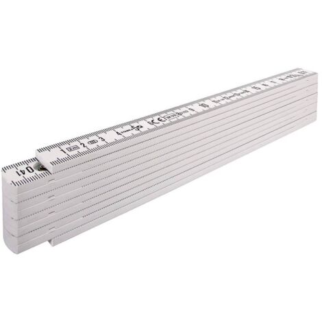 Mètre pliant 2 m Stabila Type 1107 01701 plastique 1 pc(s)