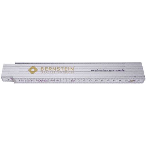 Mètre pliant Bernstein Tools for Electronics 7-502 2 m bois