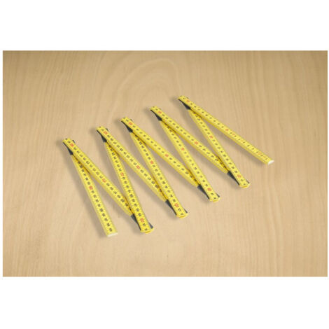 Metre Pliante Bois Pro 2ml - L'outil Parfait