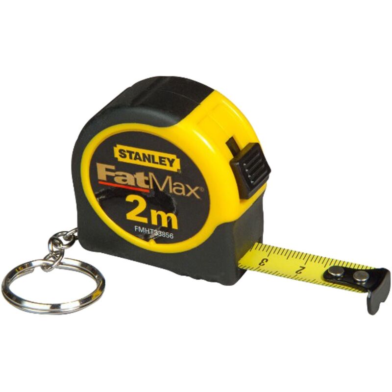 Mesure porte clés Fatmax STANLEY Ruban ultra épais Boîtier anti choc Porte Clés