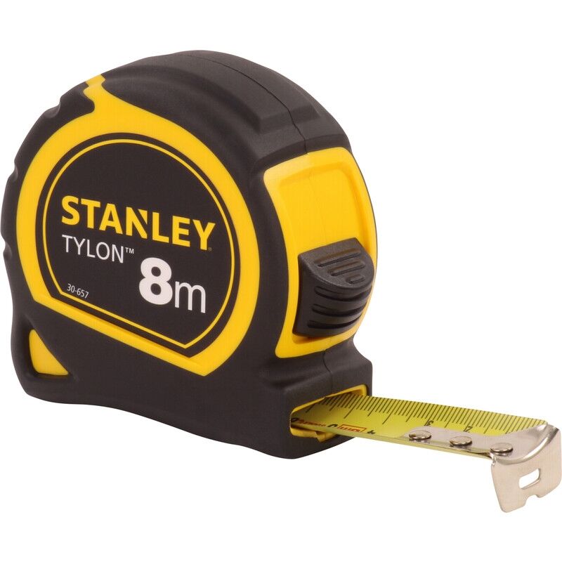 Stanley - Mètre ruban bi-matière - 8 m