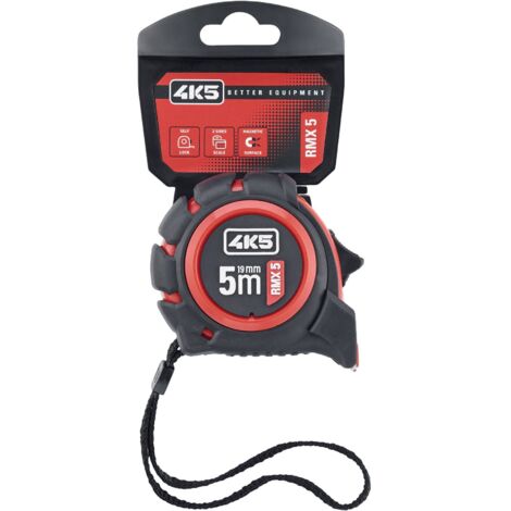 Mètre-ruban 4K5 Tools RMX 5 RollMeter 5m 606.100-5 5 m S220312