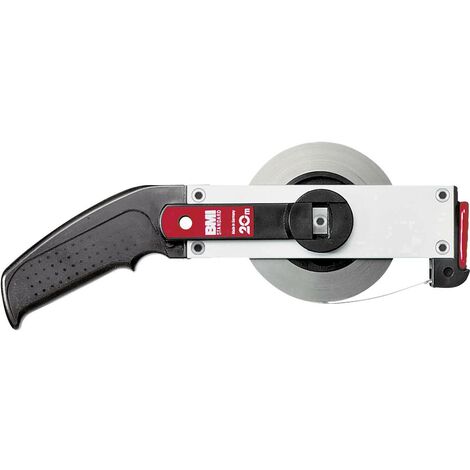 Metre ruban 30mx13mm acier polyamid BMI - Outillage INDUSTRIE SAS