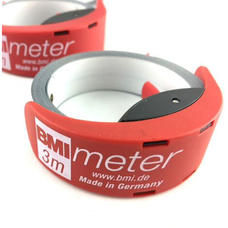 Mètre-ruban BMI eter 429241011 3 m acier inoxydable