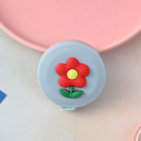 [Mètre ruban cartoon] + [Compact] + [Double-sided] + [Tape Measure Multifunctional Portable for Body Sewing Cutting Flower]