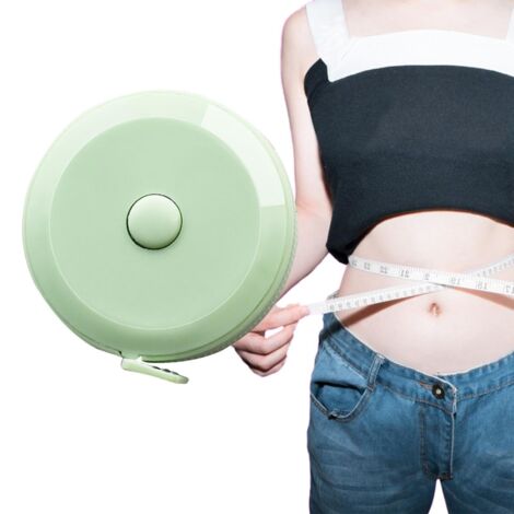 Mètre Ruban Corps - 200 cm Mesure De Ruban De Taille Rétractables - L'échelle Est Précise Et L'impression Est Clair Léger Et Portable Il Peut Mesurer Hauteur, Tour De Taille, Les Bras Et Les Jambes
