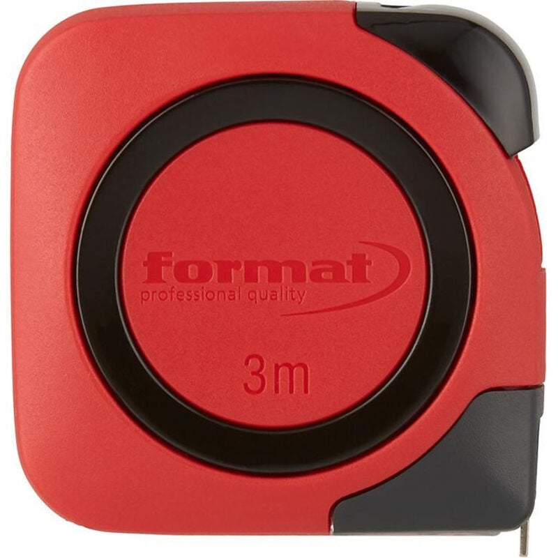 Format - Mètre ruban de poche 3mx13mm blanc