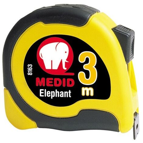 Mètre Ruban Elephant Bi-matière 3 M X 16 Mm