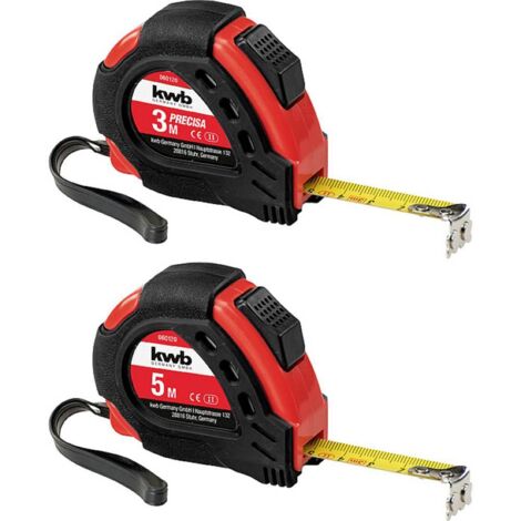 Mètre-ruban kwb 060120 5 m acier, plastique