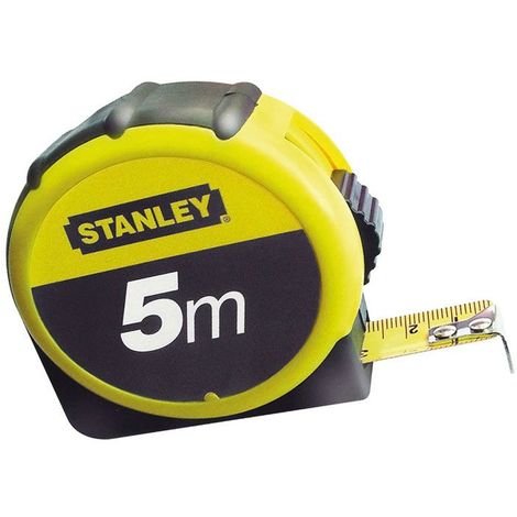 Mètre à ruban Stanley Roloflex coque métallique 2 mètres x 16 mm