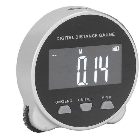 Mètre ruban numérique, mètre ruban électronique haute précision de 200 m (656 pi) avec écran LCD, outil de mesure électronique