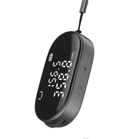 Mètre ruban numérique Q2, rechargeable, type C, écran LCD, 99 m