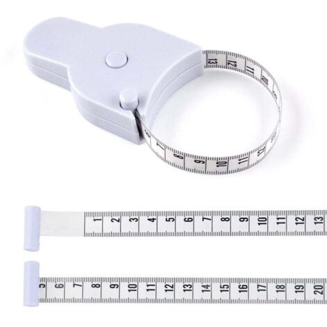 Mètre ruban, pour le corps, 150 cm, blanc