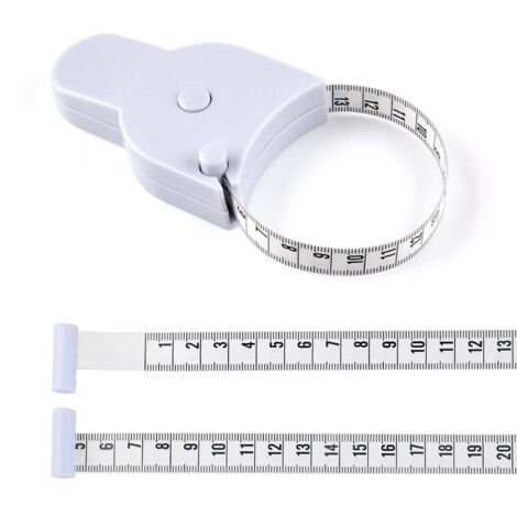 Mètre ruban, pour le corps, 150 cm, blanc