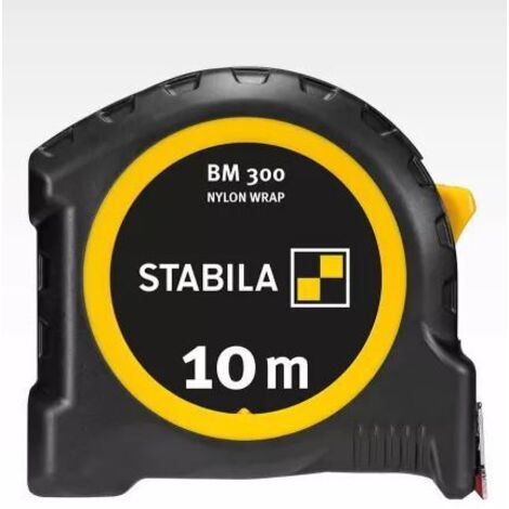 Mètre-ruban Stabila BM 300 19843 10 m ABS-PC