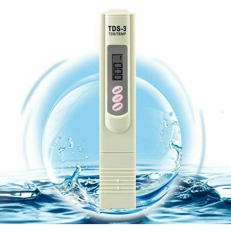Mètre TDS, stylo filtre testeur de qualité de l'eau, test de précision de la qualité de l'eau pour l'eau potable-