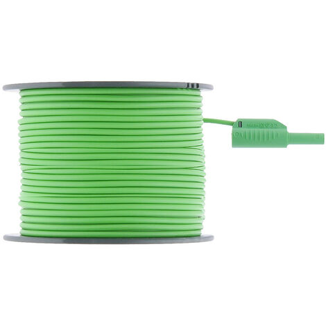 Metrel A 1163 Sicherheits-Messleitung Bananenstecker 4 mm Bananenstecker 4 mm 50 m Grün 1 St.